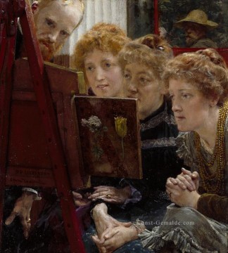 dem - Eine Familie Gruppe romantischer Sir Lawrence Alma Tadema